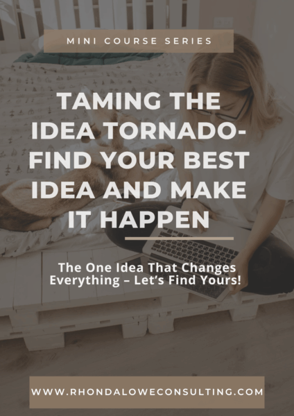 Taming the Idea Tornado cover